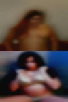 White black horny woman