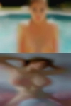 Naked woman excite