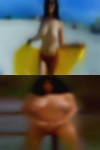White black horny woman