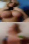 White black horny woman