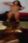 Chubby woman stocking
