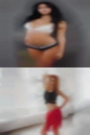 Horny woman playing guitar